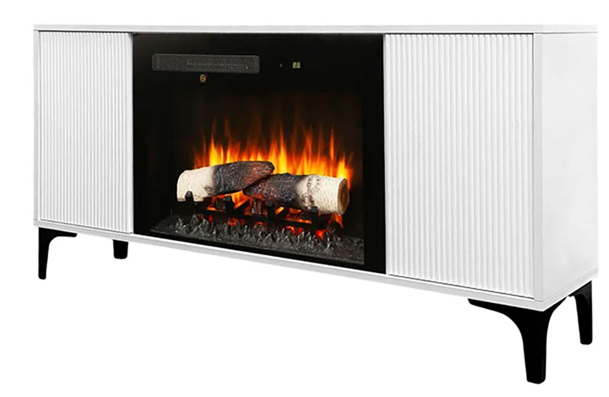 Изображение товара Электрический каминокомплект Realflame НАОМИ R M25 WT ЛКМ + MIRAGE-S 25 BG25 встраиваемый для обогр