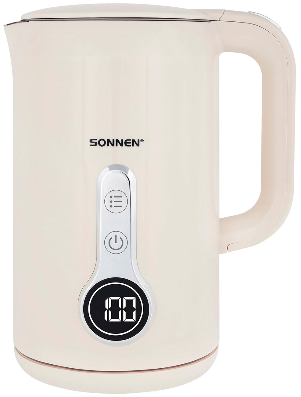 

Чайник электрический Sonnen KT-8721, 1.7л, 2200 Вт, бежевый (454688)