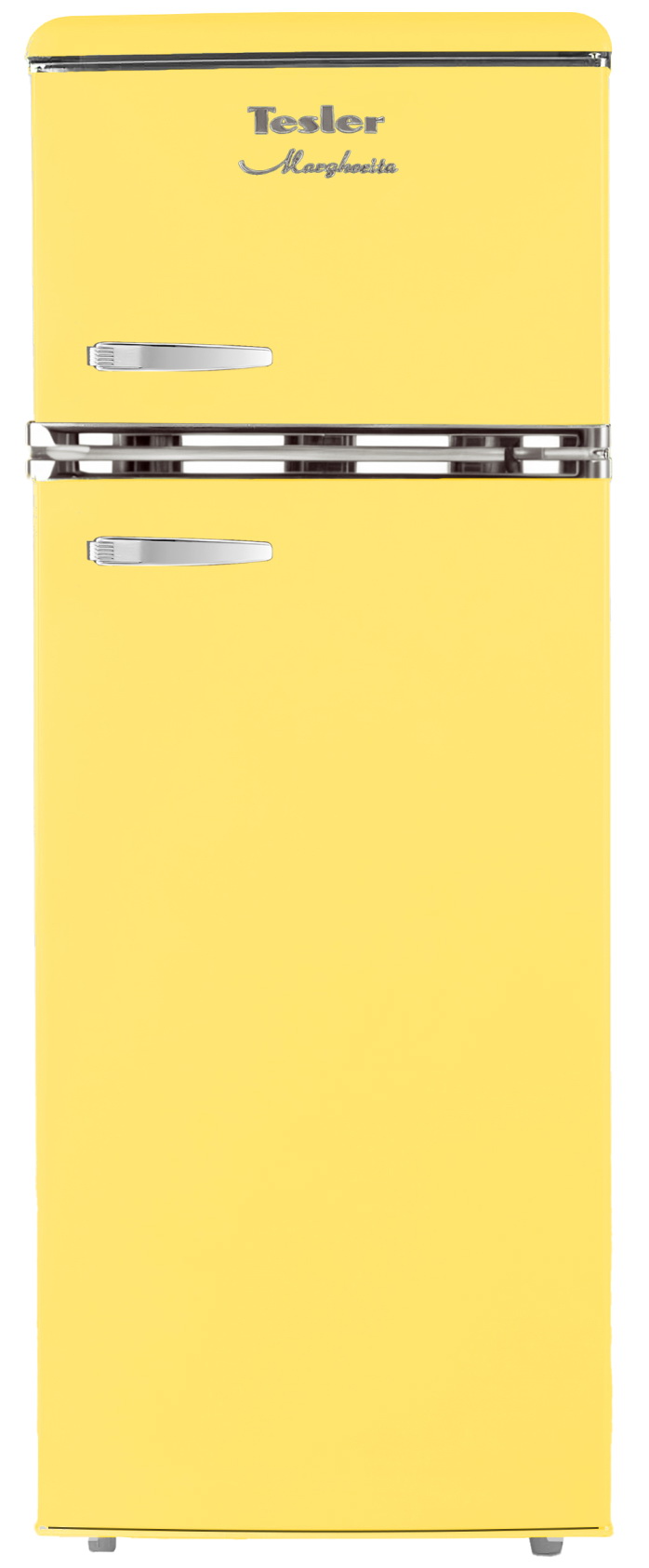 Изображение товара Двухкамерный холодильник Tesler RT-215 YELLOW