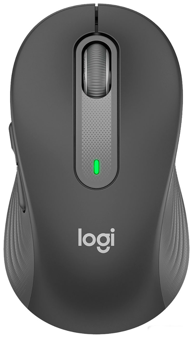 

Мышь беспроводная Logitech Signature M650 L, серая, Серый