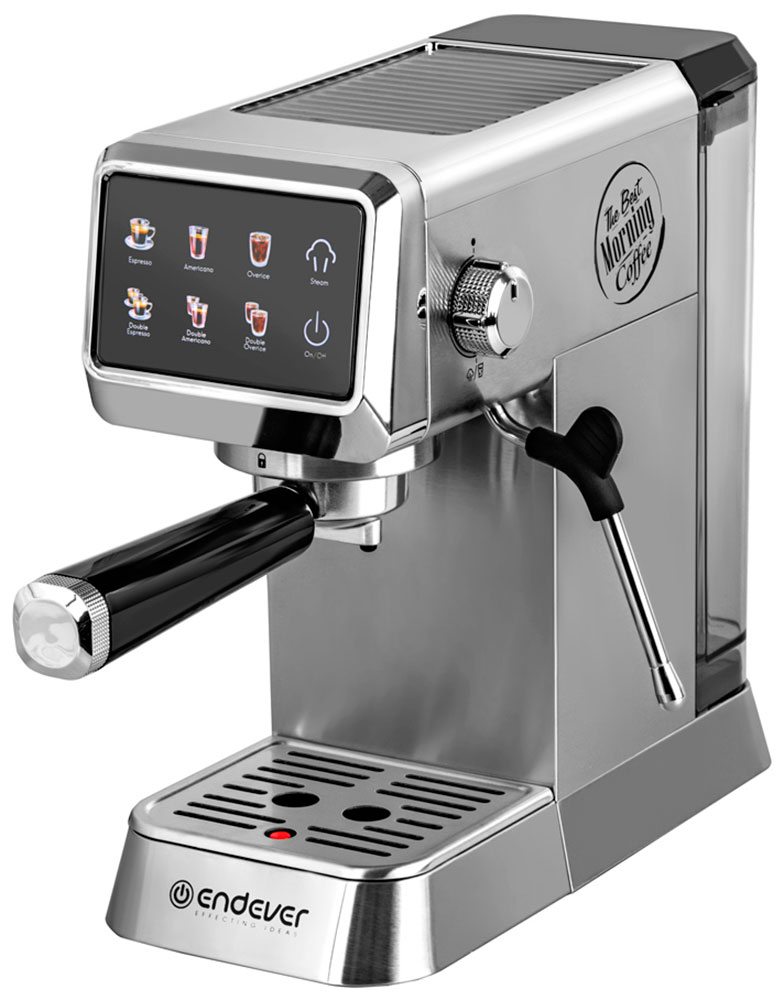 Изображение товара Кофеварка рожковая Endever Costa-1088, стальной