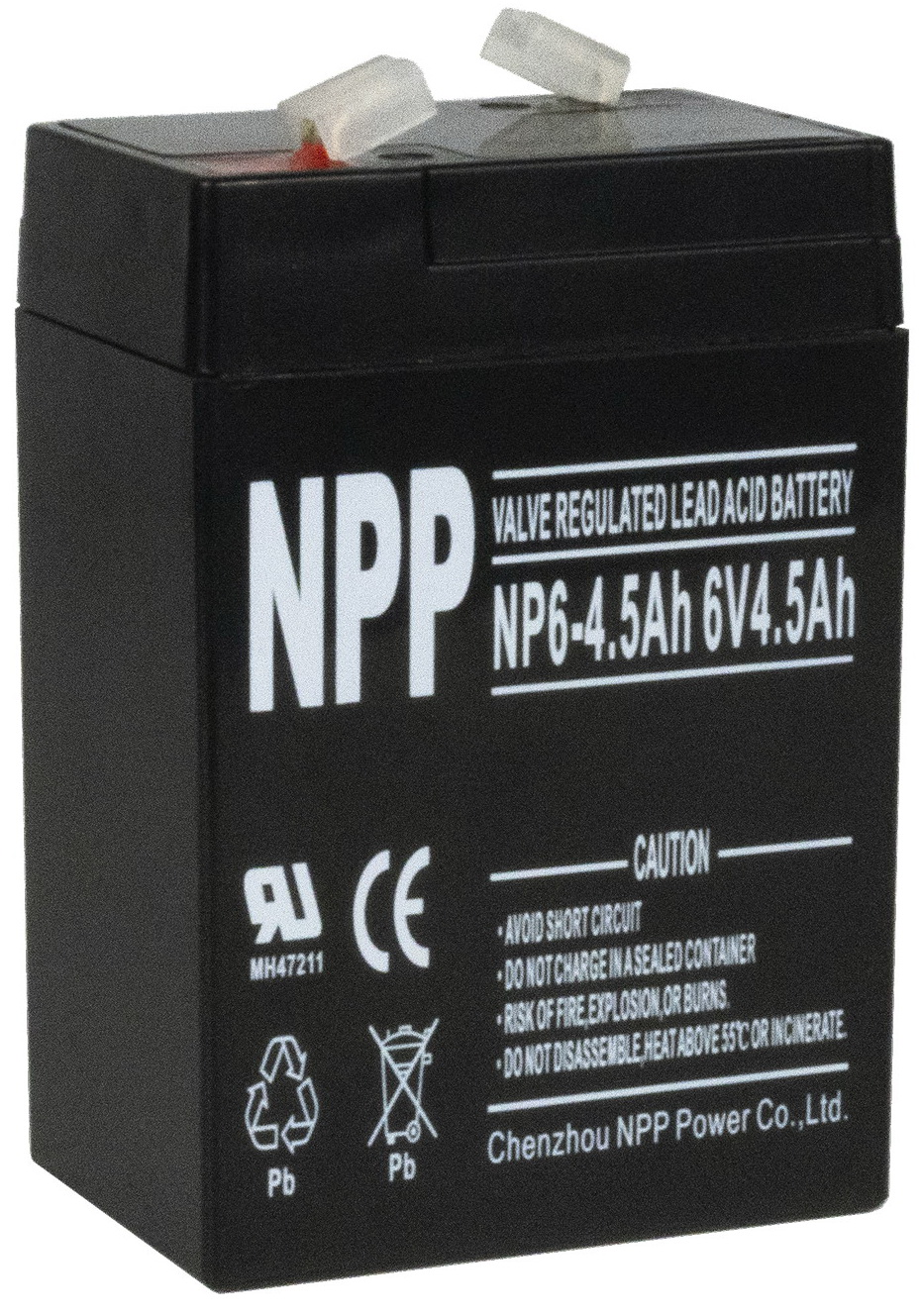 Изображение товара Батарея для ИБП NPP NP6-4.5 6V4.5Ah