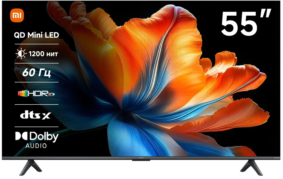 Изображение товара Телевизор Xiaomi TV S Mini LED 55 2026 с 4K и умным управлением Изображение товара Телевизор Xiaomi TV S Mini LED 55 2026 с 4K и умным управлением