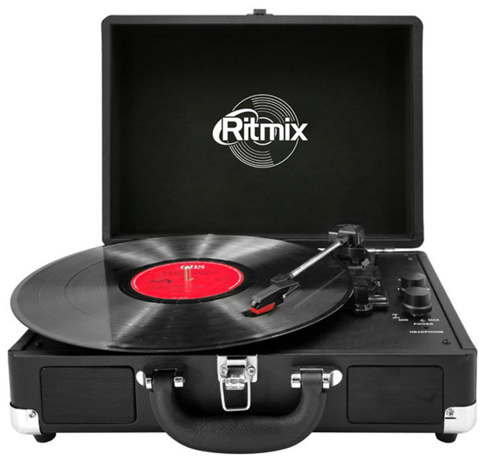 Проигрыватель виниловых дисков Ritmix LP-120B Black Проигрыватель виниловых дисков Ritmix LP-120B Black