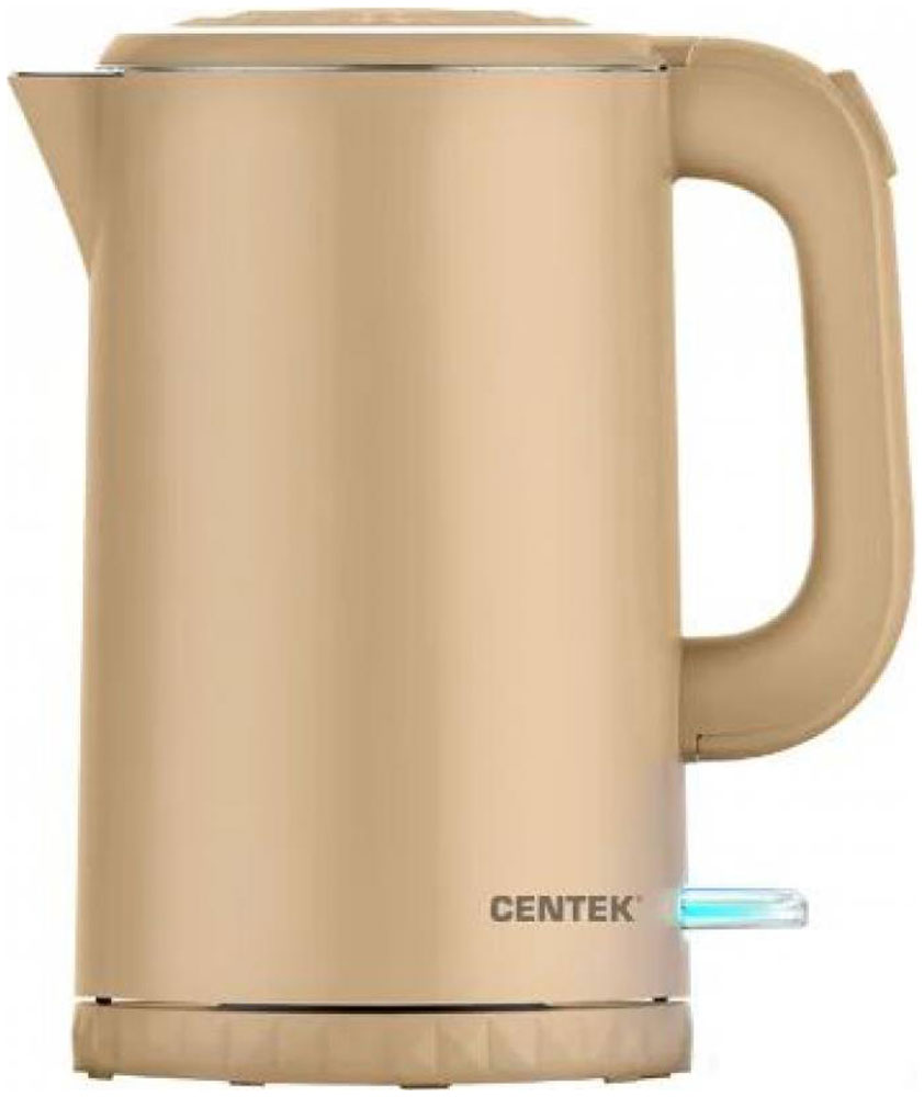 Чайник электрический Centek CT-0020 Beige чайник электрический centek ct 0047 1 2 л 2200 вт коричневый