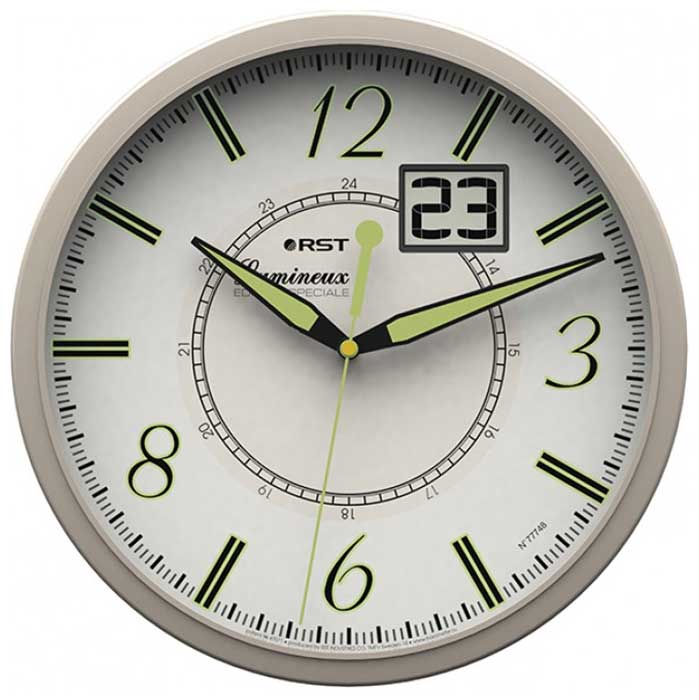 Настенные часы - метеостанция RST 77748 товары для дачи и сада rst настенные часы метеостанция lumineux