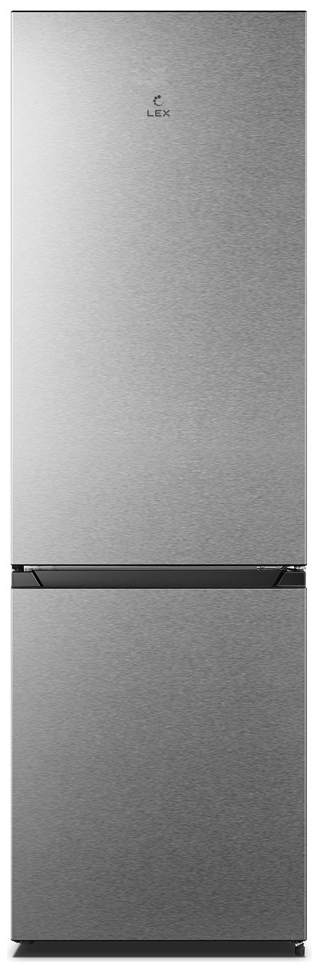 отдельностоящий двухкамерный холодильник lex rfs 201 df ix silver Двухкамерный холодильник LEX RFS 205 DF IX