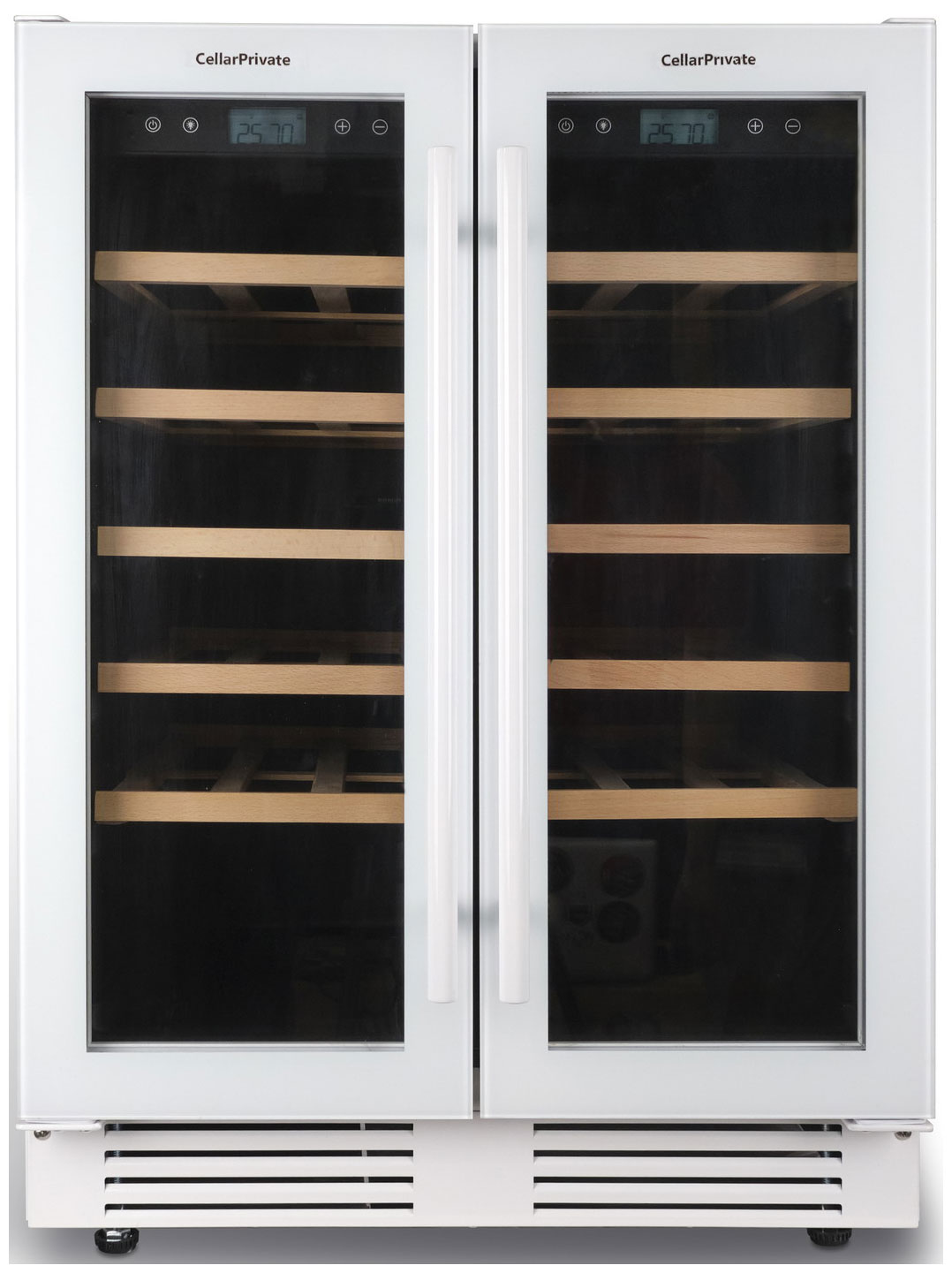 Изображение товара Встраиваемый винный шкаф Cellar Private CP042-2TW на 42 бутылки с двумя зонами охлаждения