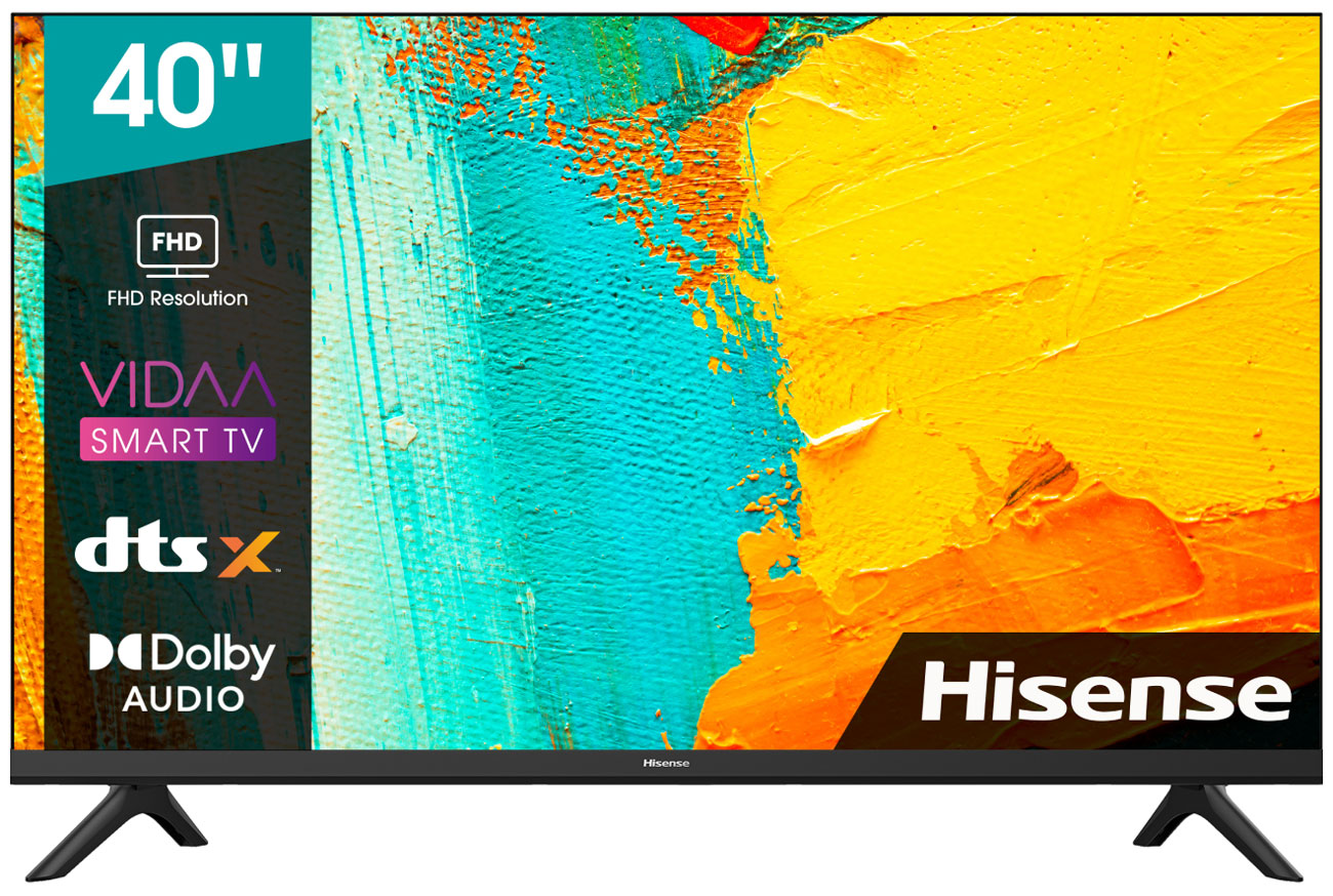 Телевизор HISENSE 40A4G телевизор hisense 43a6k