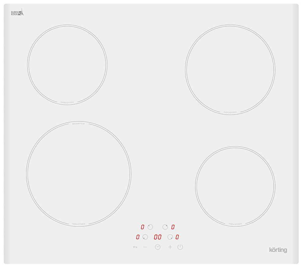 Встраиваемая электрическая варочная панель Korting HI 64013 BW Встраиваемая электрическая варочная панель Korting HI 64013 BW