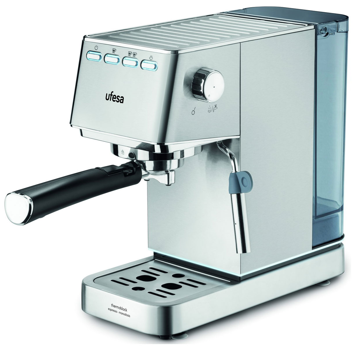 Кофеварка Ufesa CE8020 Capri (71705062) металлик кофе расворимый