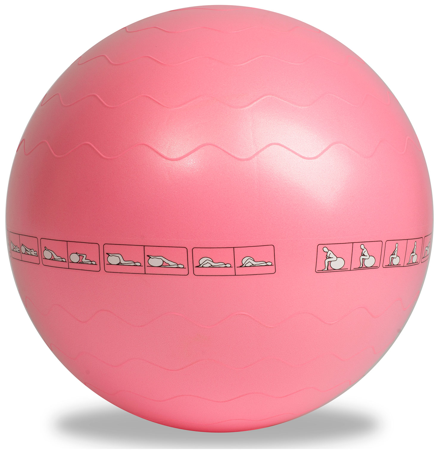 Гимнастический мяч Ironmaster 65 см розовый