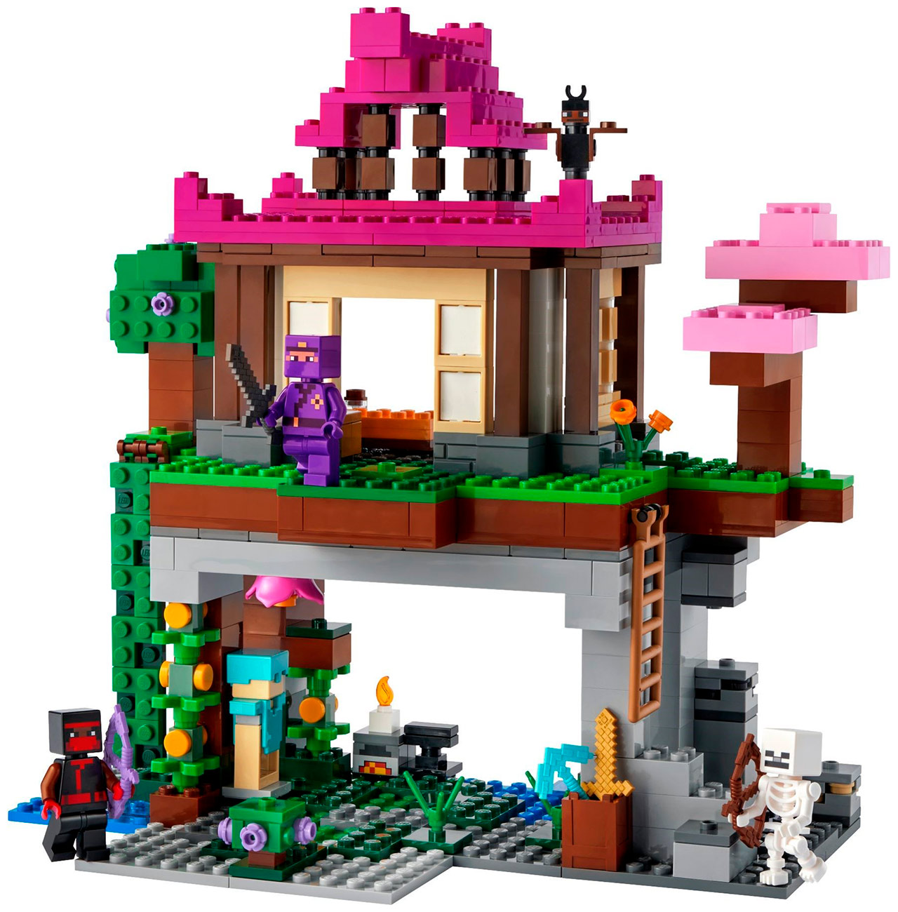 Конструктор LEGO Lego Minecraft ''Площадка для тренировок'', 21183 lego minecraft подземелье пещера набор игрушек с фигурками скелетов