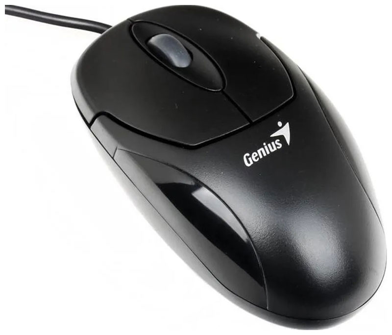 цена Мышь проводная Genius Xscroll V3, черный
