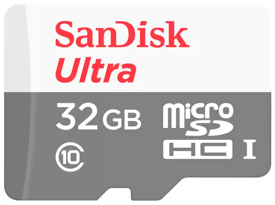 Изображение товара Карта памяти Sandisk Ultra [microSDHC U1 32 Gb 100 Mb/s]