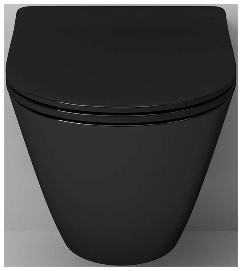 

Унитаз подвесной Aquanet Rimless черный (Atago 2.0 W LX-1905C)