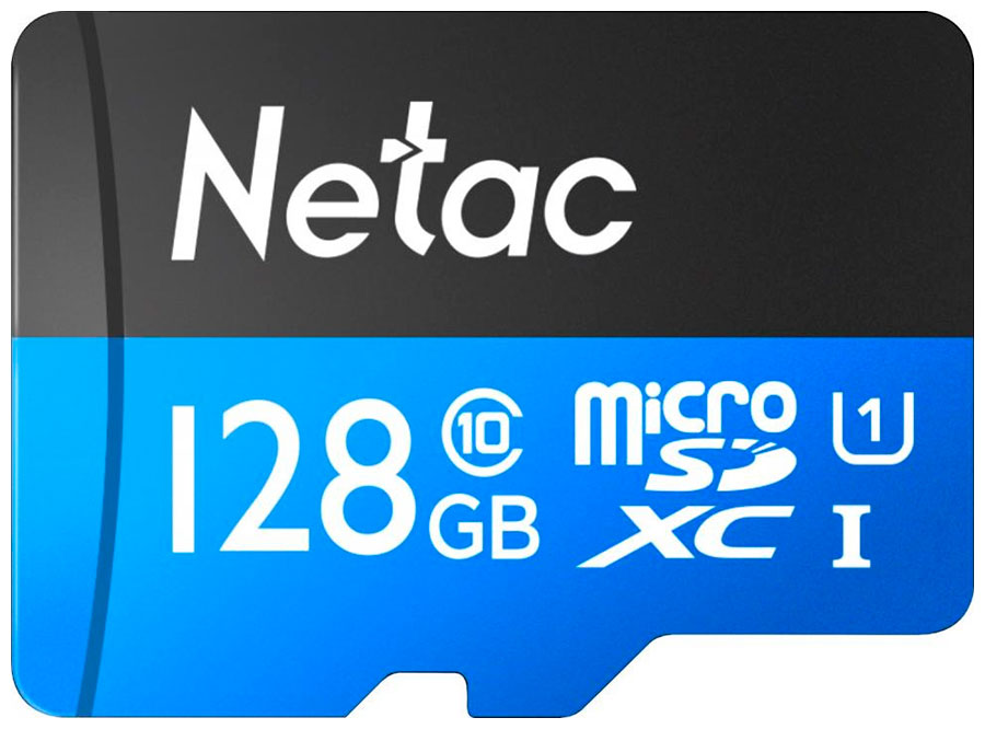 Изображение товара Карта памяти Netac microSDHC 128Gb Class10 NT02P500STN-128G-R P500 adapter