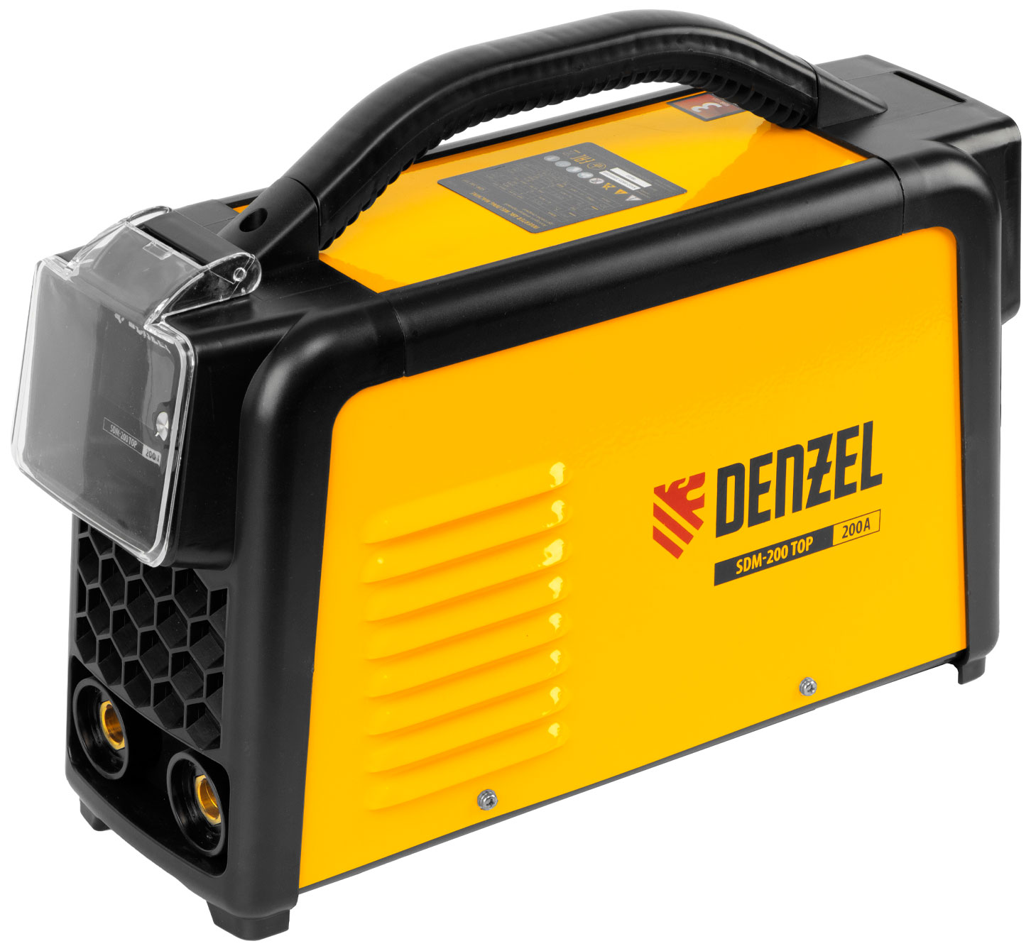 Изображение товара Инверторный сварочный аппарат Denzel SDM-200 Top 94356 MMA TIG Lift низкоуглеродная сталь
