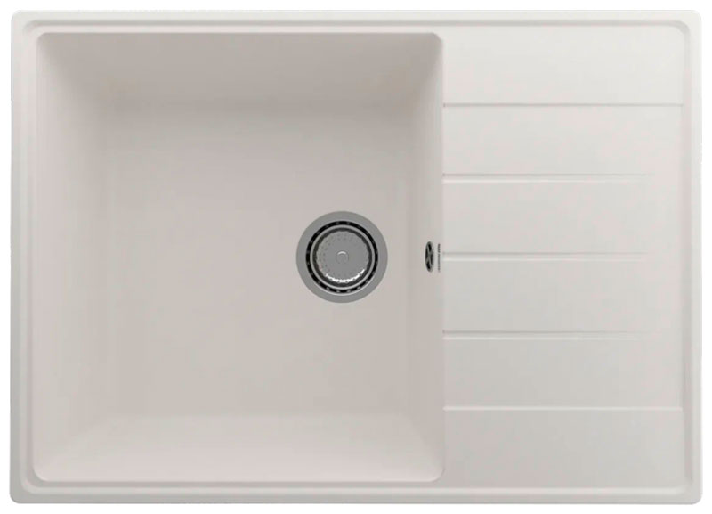 

Кухонная мойка Ulgran Quartz Prima/жасмин Prima 700-01, Белый