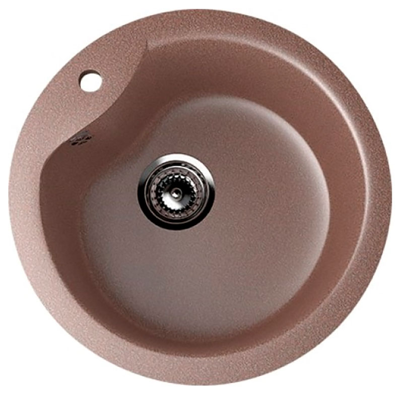 

Кухонная мойка Ulgran U-102/терракот U-102-307, Коричневый