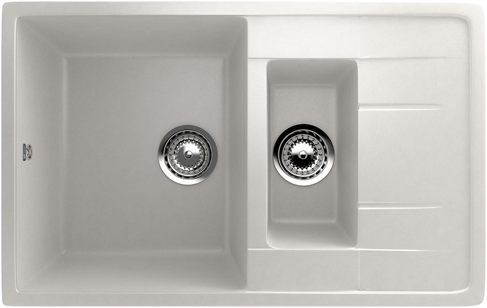 

Кухонная мойка Ulgran U-205/ультра-белый U-205-341