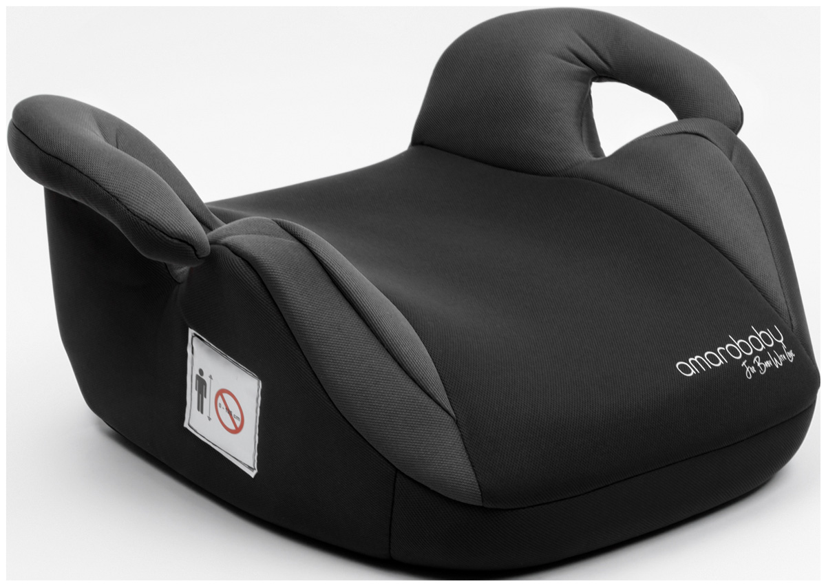 

Автокресло детское бустер Amarobaby Spector группа III черный/серый AB222007SChSe/09