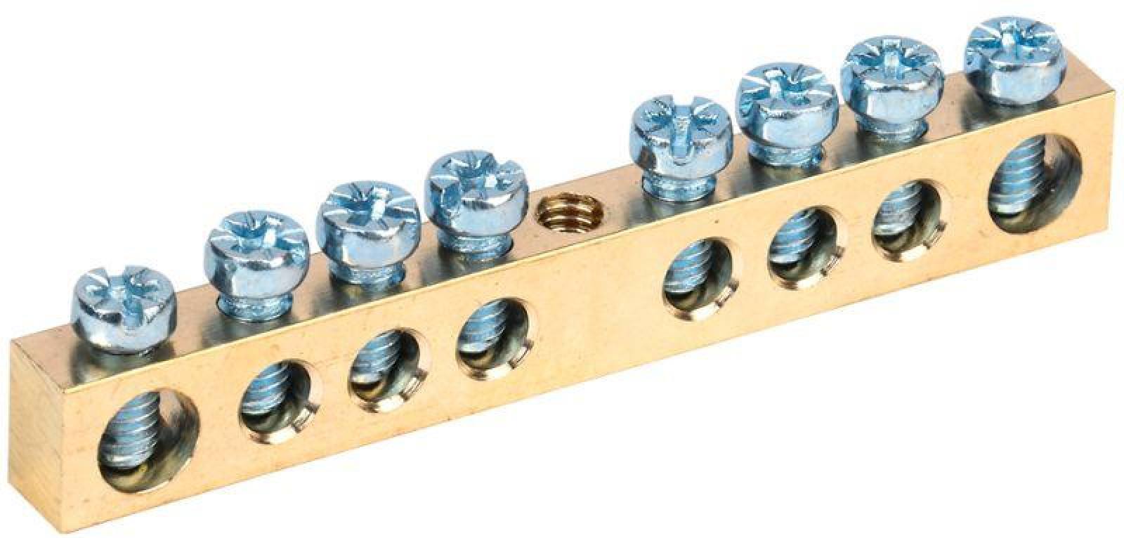 Изображение товара Изделия для электромонтажа IEK Шина PEN земля-ноль 6х9мм 8/1