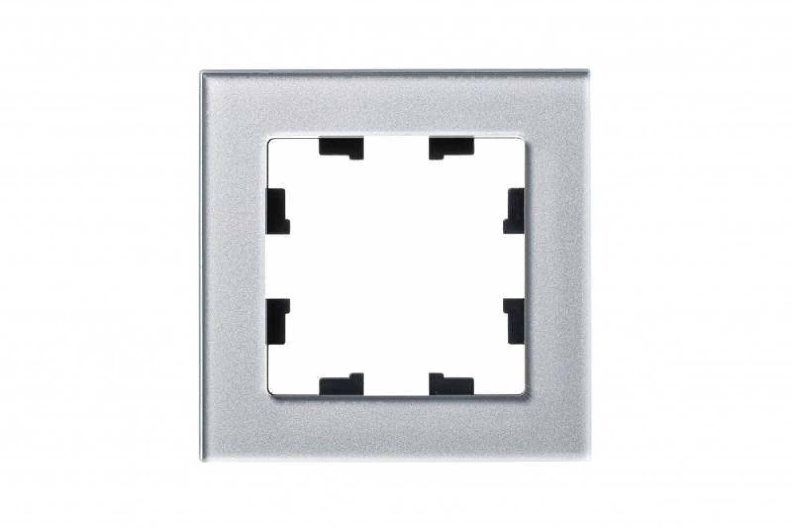 Изображение товара Рамка декоративная AtlasDesign Nature из стекла и алюминия для электроустановочных изделий