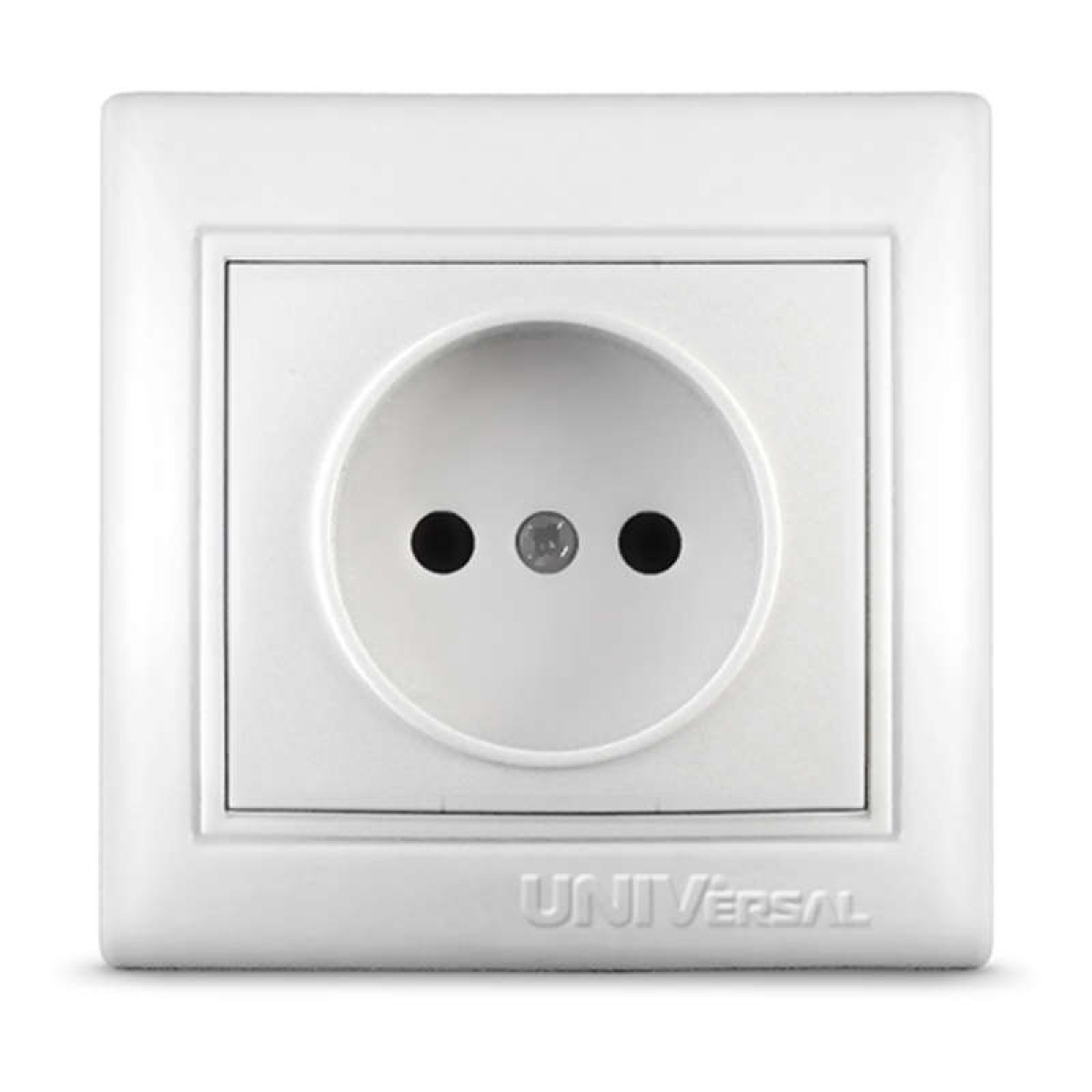 Изображение товара Розетка Универсал Севиль 1-м СП 16А IP20 без заземления белая, скрытая монтаж