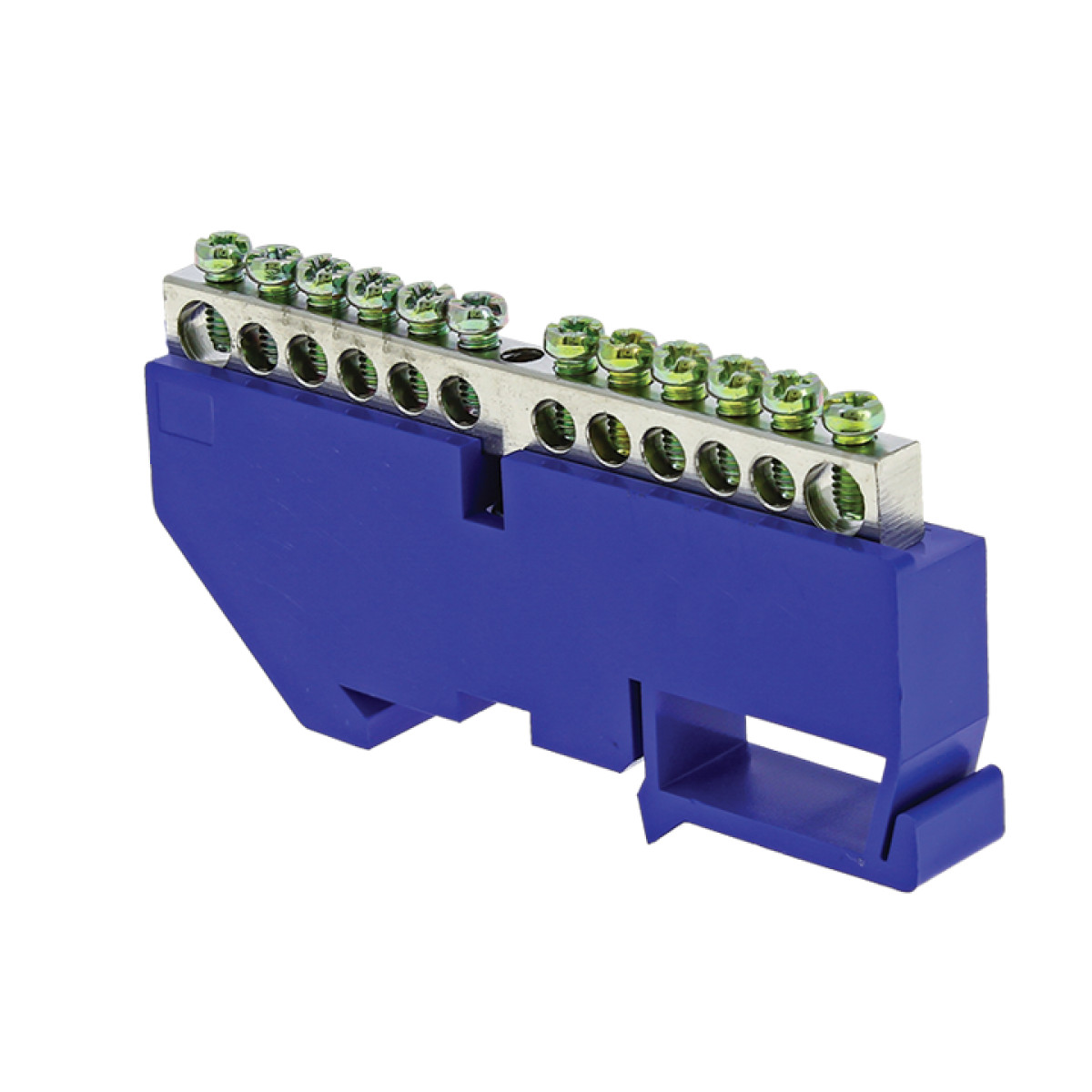 Изображение товара Высоковольтная нулевая шина EKF N 6х9 14 отверстий для DIN-рейки