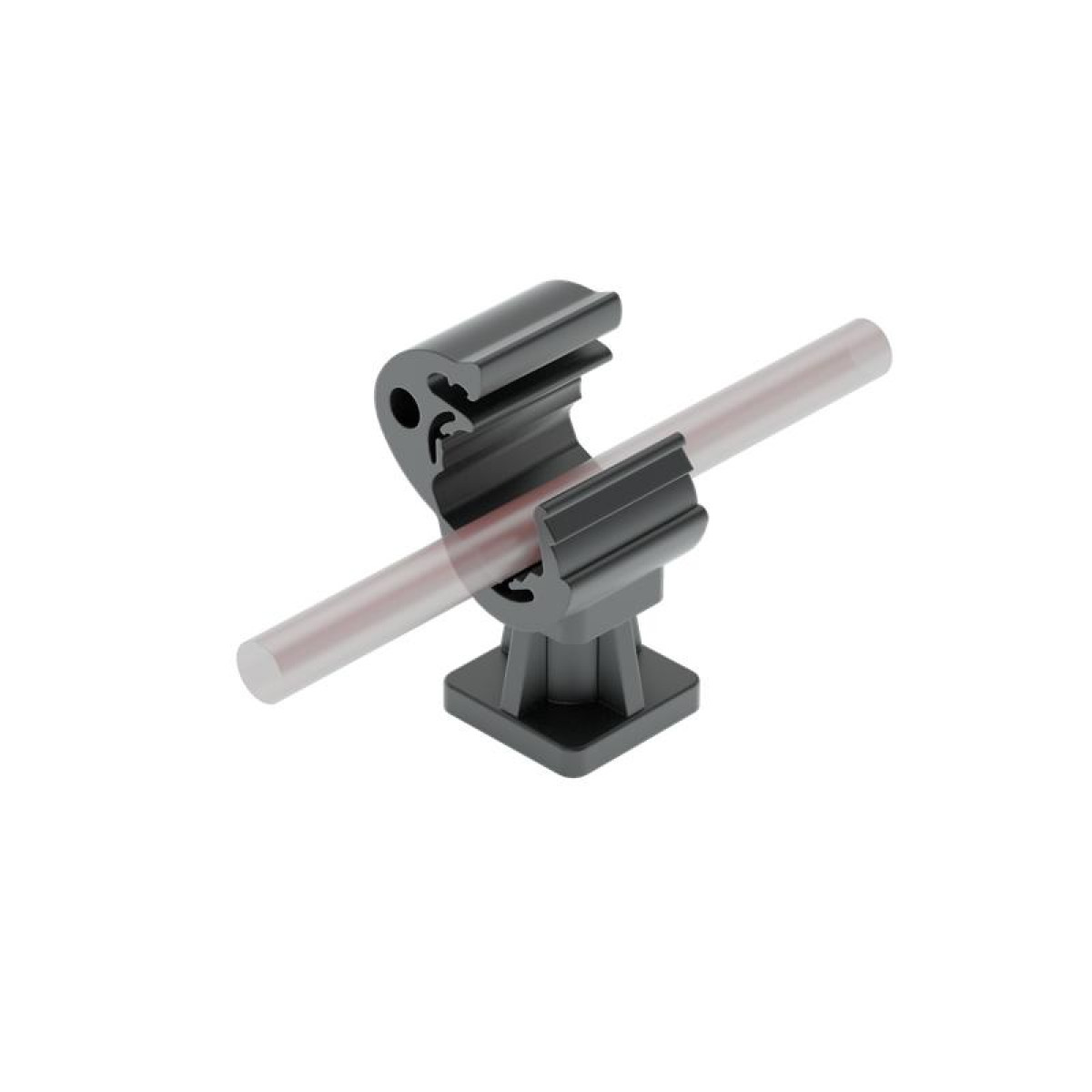 Изображение товара Элементы молниезащиты КМ-Профиль Держатель PD8-10 d8-10мм пластик. КМ