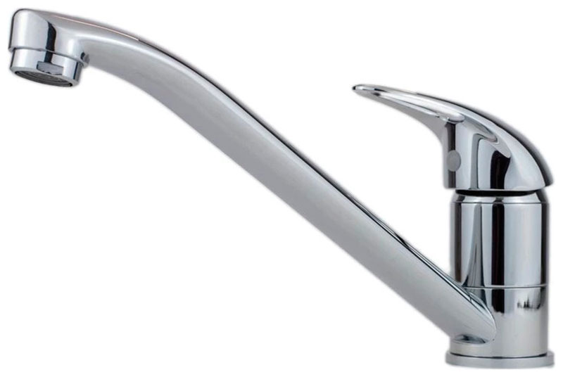 Изображение товара Смеситель для кухонной мойки ESKO RIO (Rio 05), хром, латунь, 11.8x21.5 см