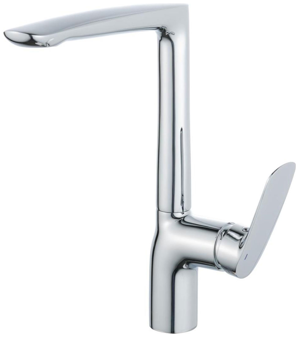 Изображение товара Смеситель для кухонной мойки Savol SK-H7001 хром однорычажный с вращением излива