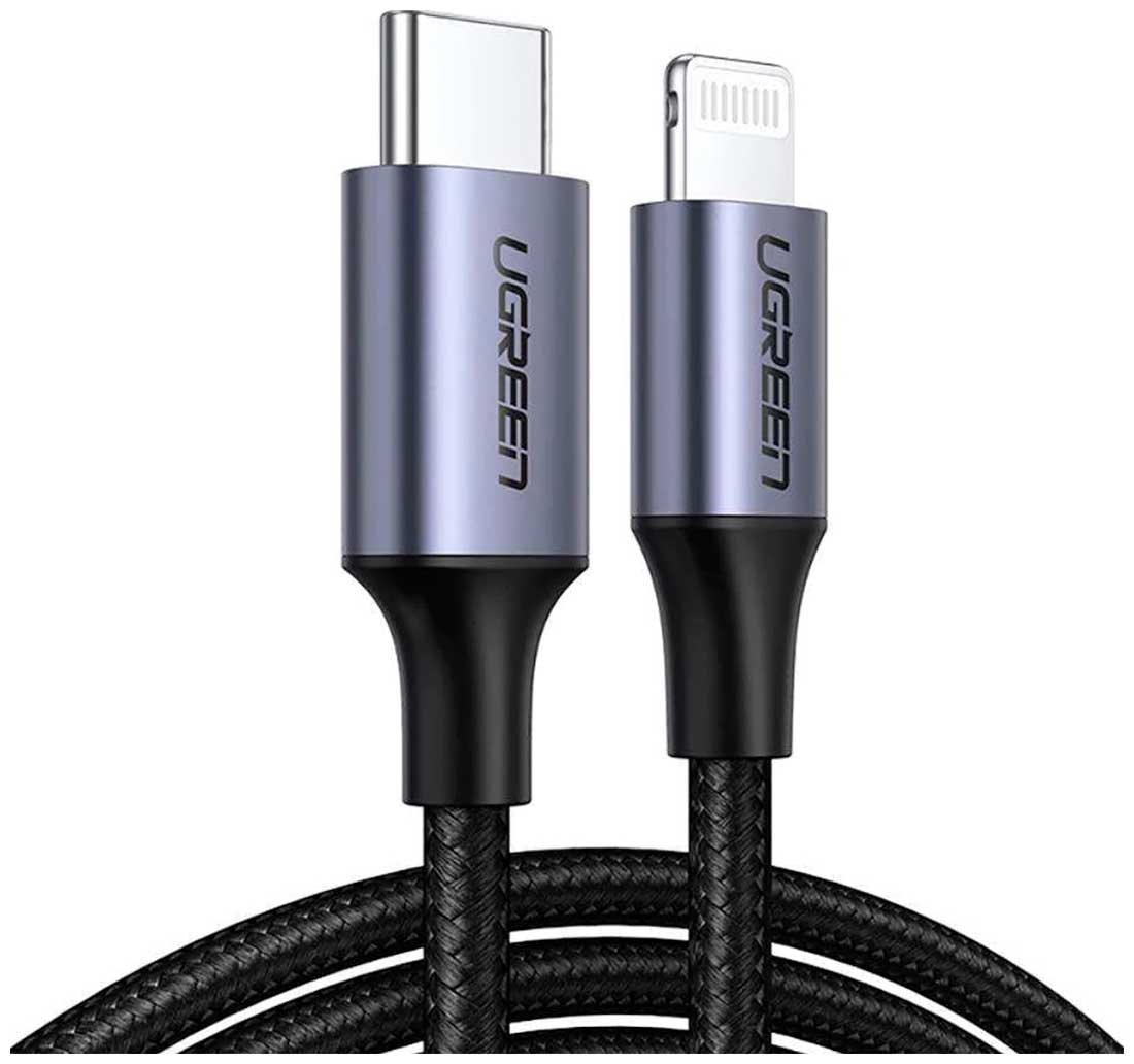 Кабель Ugreen USB C 2.0 - Lighting MFI, 1,5 м (60760)