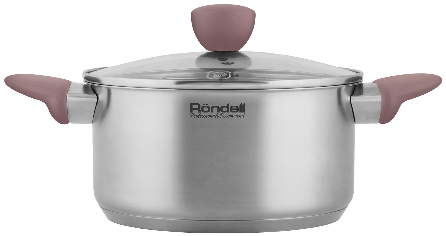 Кастрюля Rondell с крышкой 24 см, 4.8 л, Bueno Rondell (RDS-1588)