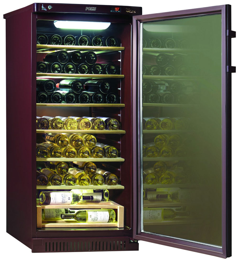 Изображение товара Винный шкаф Pozis ШВ-52 250л электронное управление для хранения вина