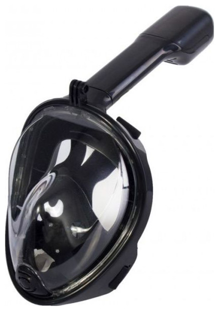 Маска Bradex для снорклинга, черная S SF 0371 bradex полнолицевая маска для снорклинга со складной трубкой s sf 0549