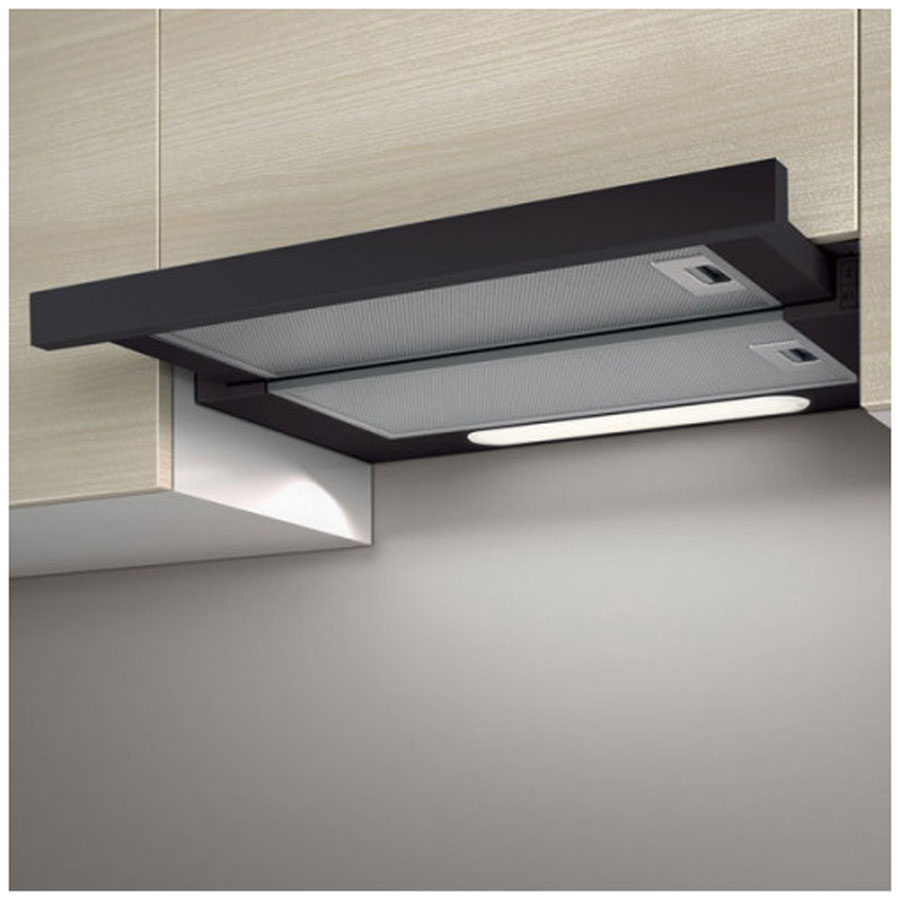 Изображение товара Вытяжка Elica ELITE 14 LUX BL/A/60 встроенная в шкаф с LED освещением, 650 м3/ч