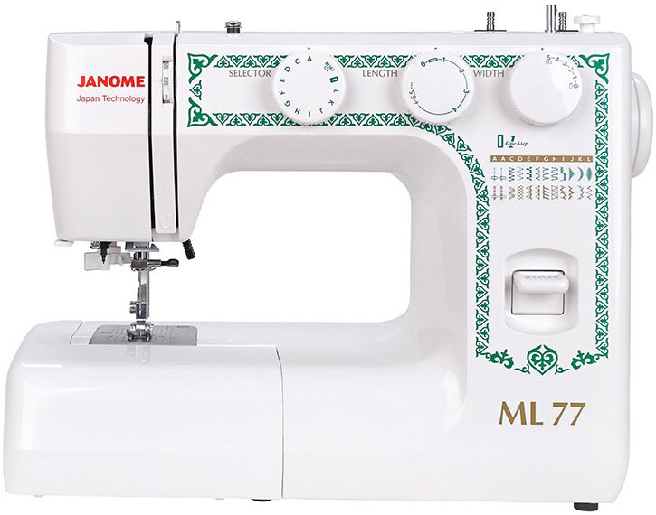 Изображение товара Швейная машина Janome ML 77 с автоматической петлёй и 25 операциями