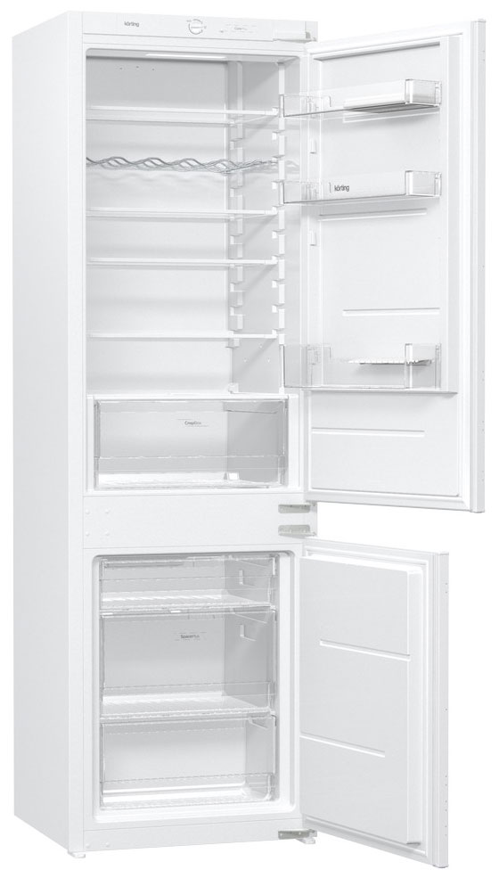 Встраиваемый двухкамерный холодильник Korting KSI 17860 CFL beko 4546863700 уплотнитель 520х1100 мм двери холодильной камеры для холодильника
