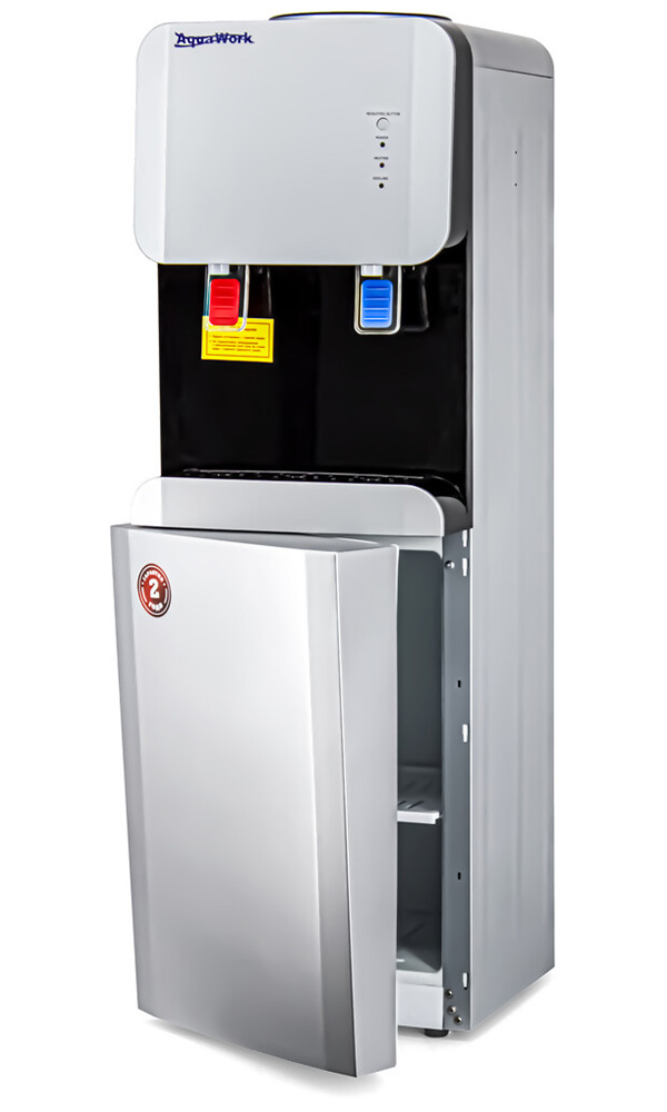 Изображение товара Кулер для воды Aqua Work 105 LR напольный с нагревом и шкафчиком