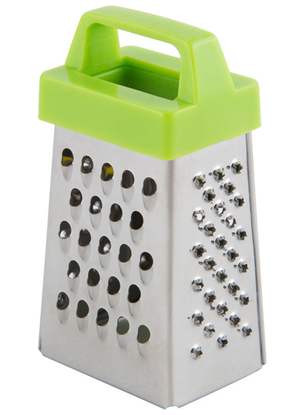 Изображение товара Терка Mallony GR-1023, нержавеющая сталь, четырехгранная мини, 6.7 см (965080)