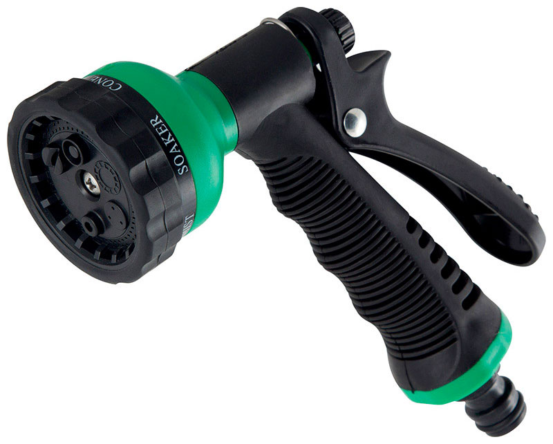 Изображение товара Пистолет для полива Park HL161, 6 режимов (330086)