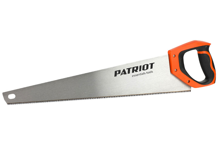 Изображение товара Ножовка по дереву Patriot WSP-500S, 11 TPI, мелкий зуб, 3-х сторонняя заточка, 500 мм (350006003)