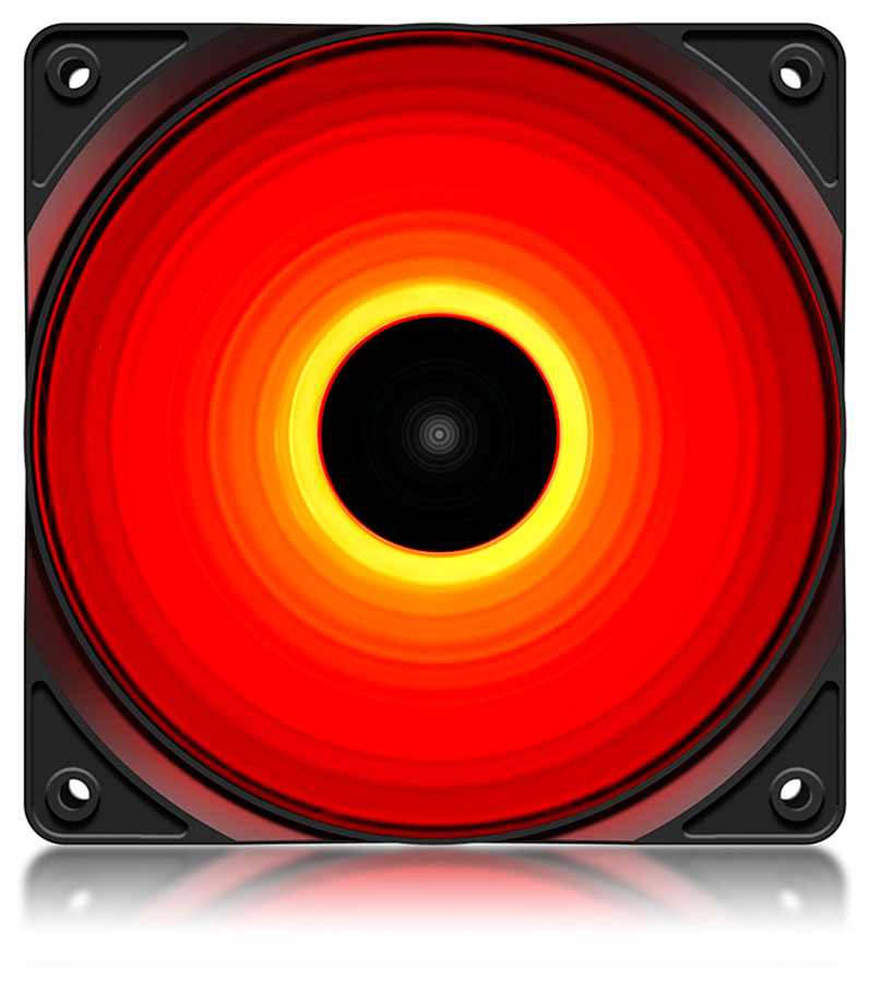 Изображение товара Вентилятор для корпуса Deepcool RF120R Red 120 mm (DP-FLED-RF120-RD)