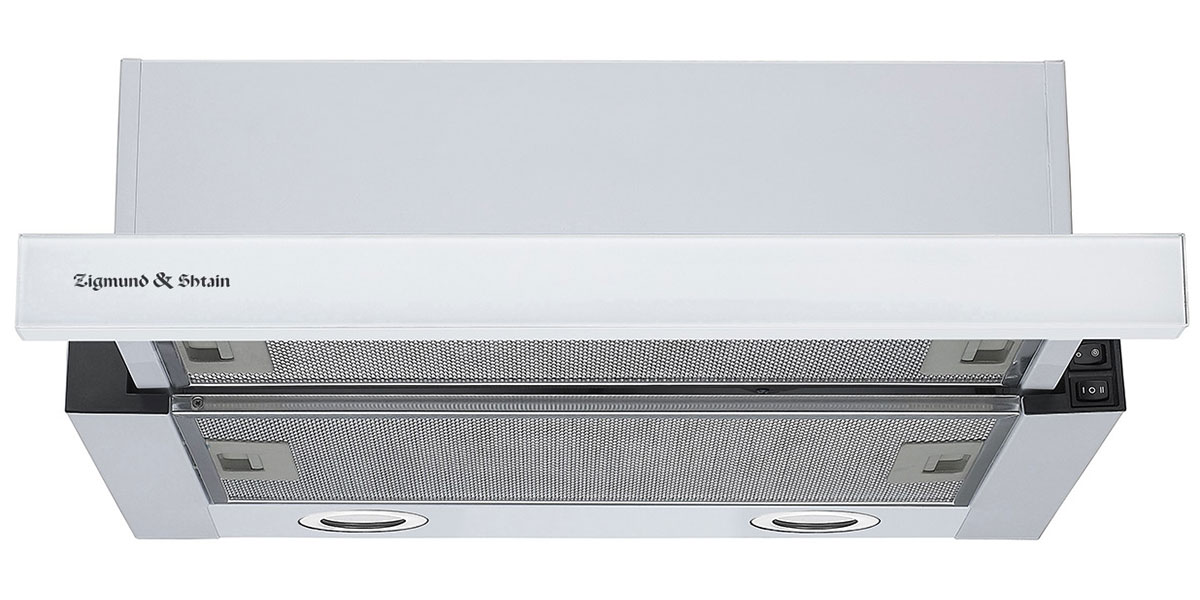 Изображение товара Вытяжка Zigmund & Shtain K 017.6 W телескопическая белая 700 м3/ч