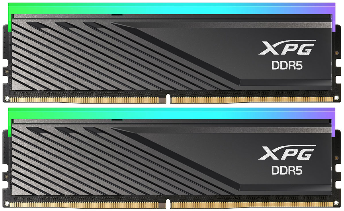 Изображение товара Оперативная память Adata DDR5 32GB (2x16GB) 6000MHz XPG Lancer Blade RGB (AX5U6000C3016G-DTLABRBK)