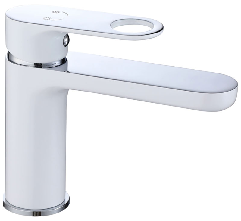 Изображение товара Смеситель для ванной комнаты D-Lin 377-C/белый (D110377-C)