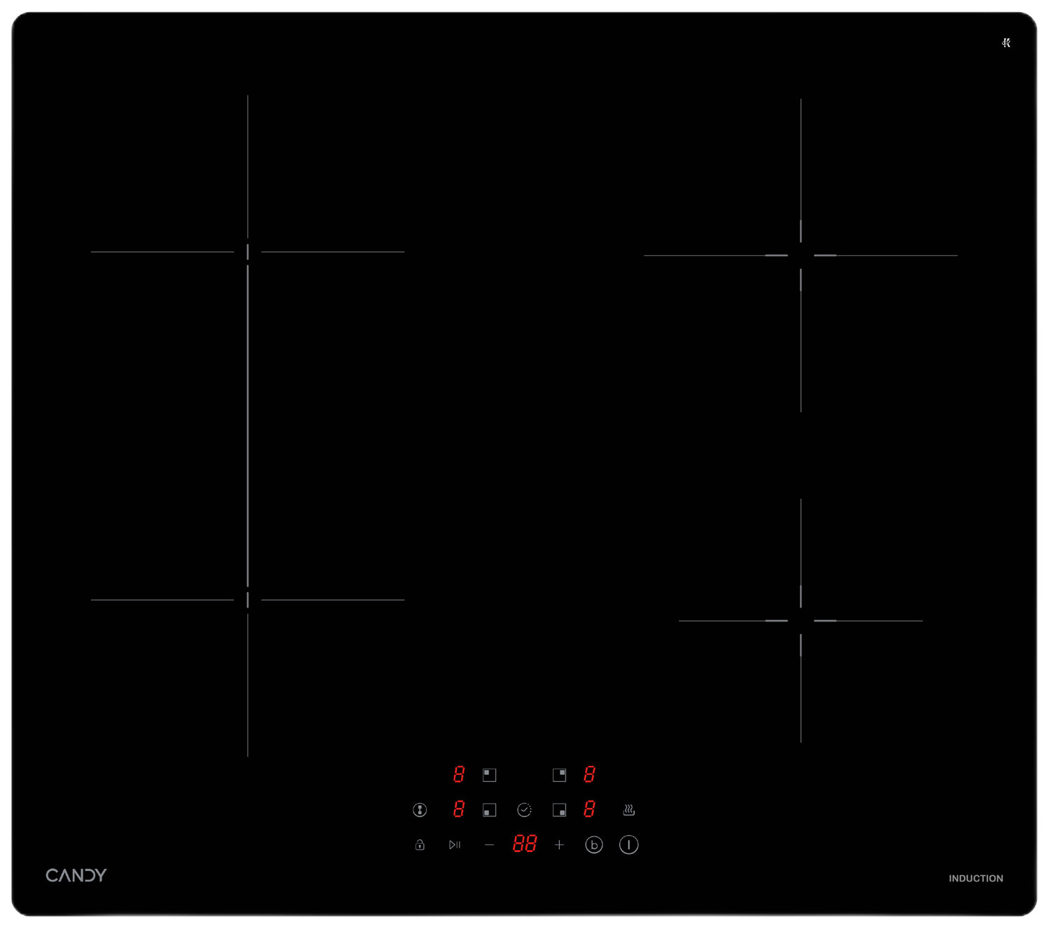 Изображение товара Электрическая варочная панель Candy CHXY64NFB