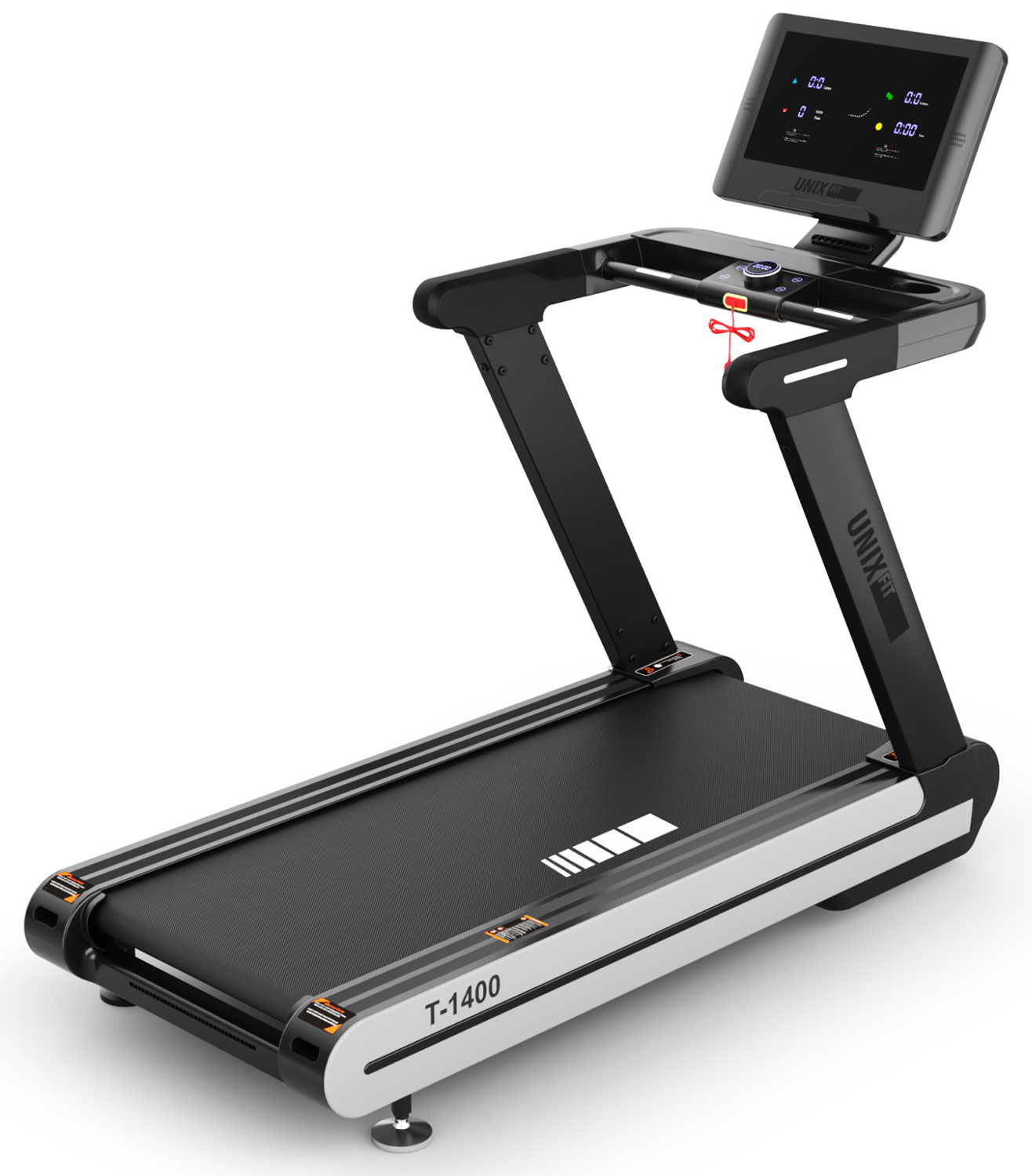 Изображение товара Беговая дорожка Unix Fit T-1400 PRO профессиональный кардио тренажер для дома и залов